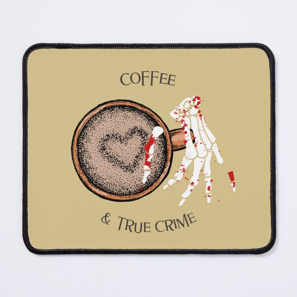 Item preview, Coffee and True Crime designed and sold by PrintByDesign93.