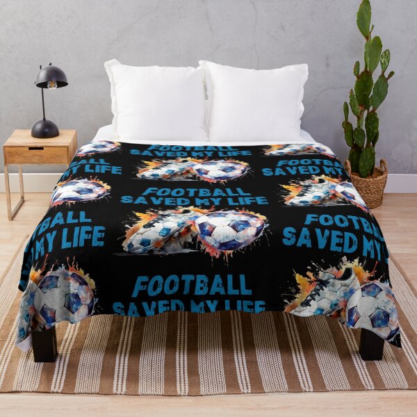 Item preview, Football Saved my Life Sport Game Futbol  Soccer  designed and sold by DegraDesign.