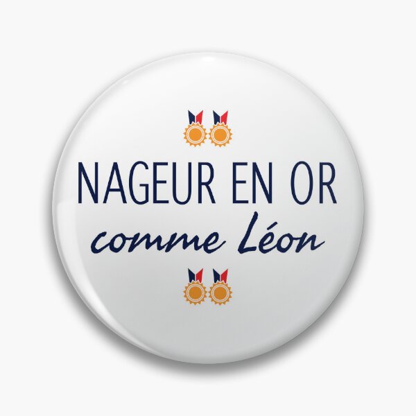 Item preview, Golden Swimmer like Leon. Sport. Humor gift designed and sold by jimagine.
