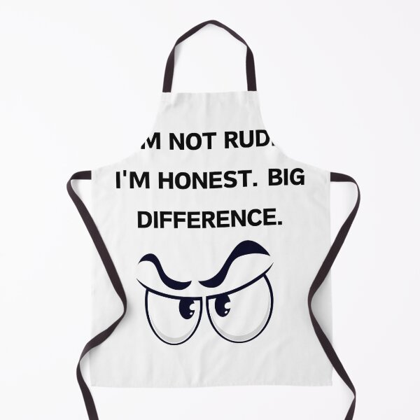 Item preview, I'm Not Rude, I'm Honest - Bold and Truthful T-Shirt Design designed and sold by Kamal Khajeb.