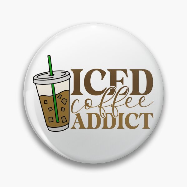 Item preview, Iced coffee addict designed and sold by HarrisonDesign.