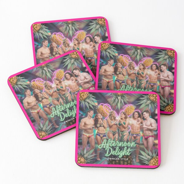 Item preview, Afternoon Delight Swinger Style - Upside-down Pineapples - Pink designed and sold by JLEmporium.