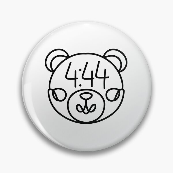 Item preview, Playful 'Bear 4:44' Art: Embrace Jay Z's Album with Unique Designs designed and sold by ObjCrea123.