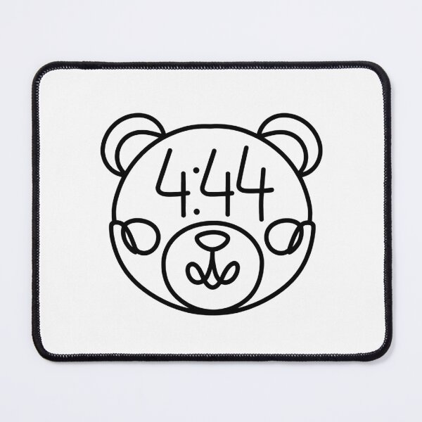 Item preview, Playful 'Bear 4:44' Art: Embrace Jay Z's Album with Unique Designs designed and sold by ObjCrea123.