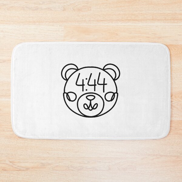 Item preview, Playful 'Bear 4:44' Art: Embrace Jay Z's Album with Unique Designs designed and sold by ObjCrea123.