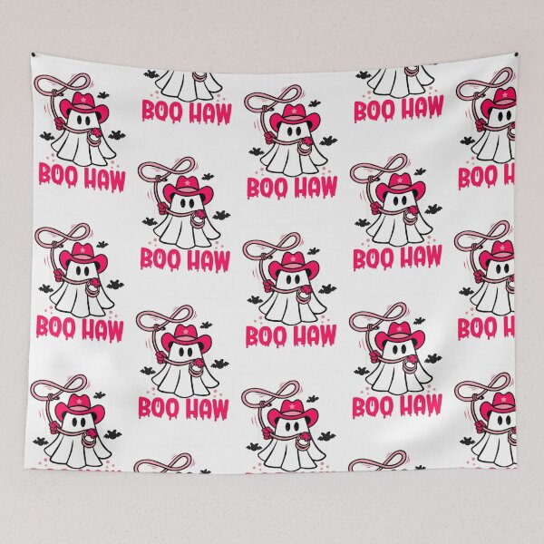 Item preview, Boo Haw Ghost - pink designed and sold by HarrisonDesign.