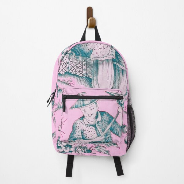 Item preview, Rose Garden Chinoiserie Toile designed and sold by TheChinoiserie.