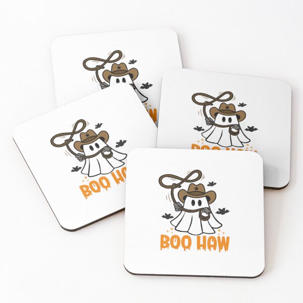 Item preview, Boo Haw Ghost - brown designed and sold by HarrisonDesign.