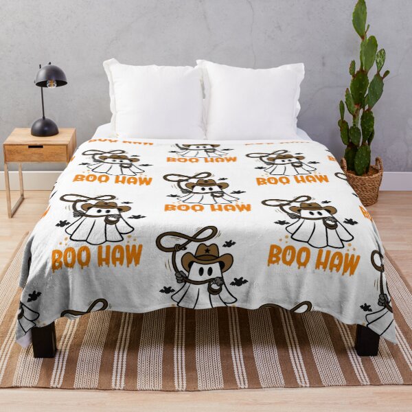Item preview, Boo Haw Ghost - brown designed and sold by HarrisonDesign.
