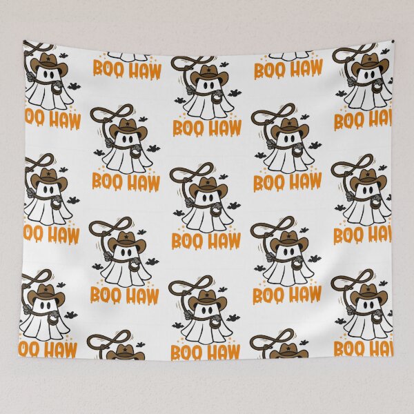 Item preview, Boo Haw Ghost - brown designed and sold by HarrisonDesign.