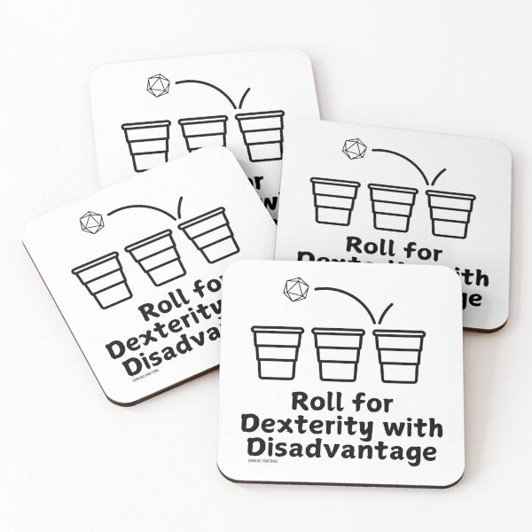 Item preview, Roll for Dex with Disadvantage designed and sold by Kristie Grey.