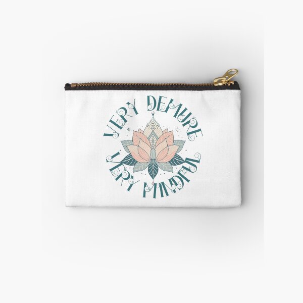 Item preview, Very Demure Very Mindful Lotus Flower designed and sold by ArtDesignMC.