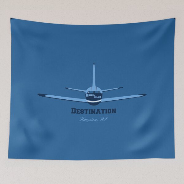 Item preview, Destination Kingston Rhode Island RI Airplane Airport Logo  designed and sold by Lartheviking.