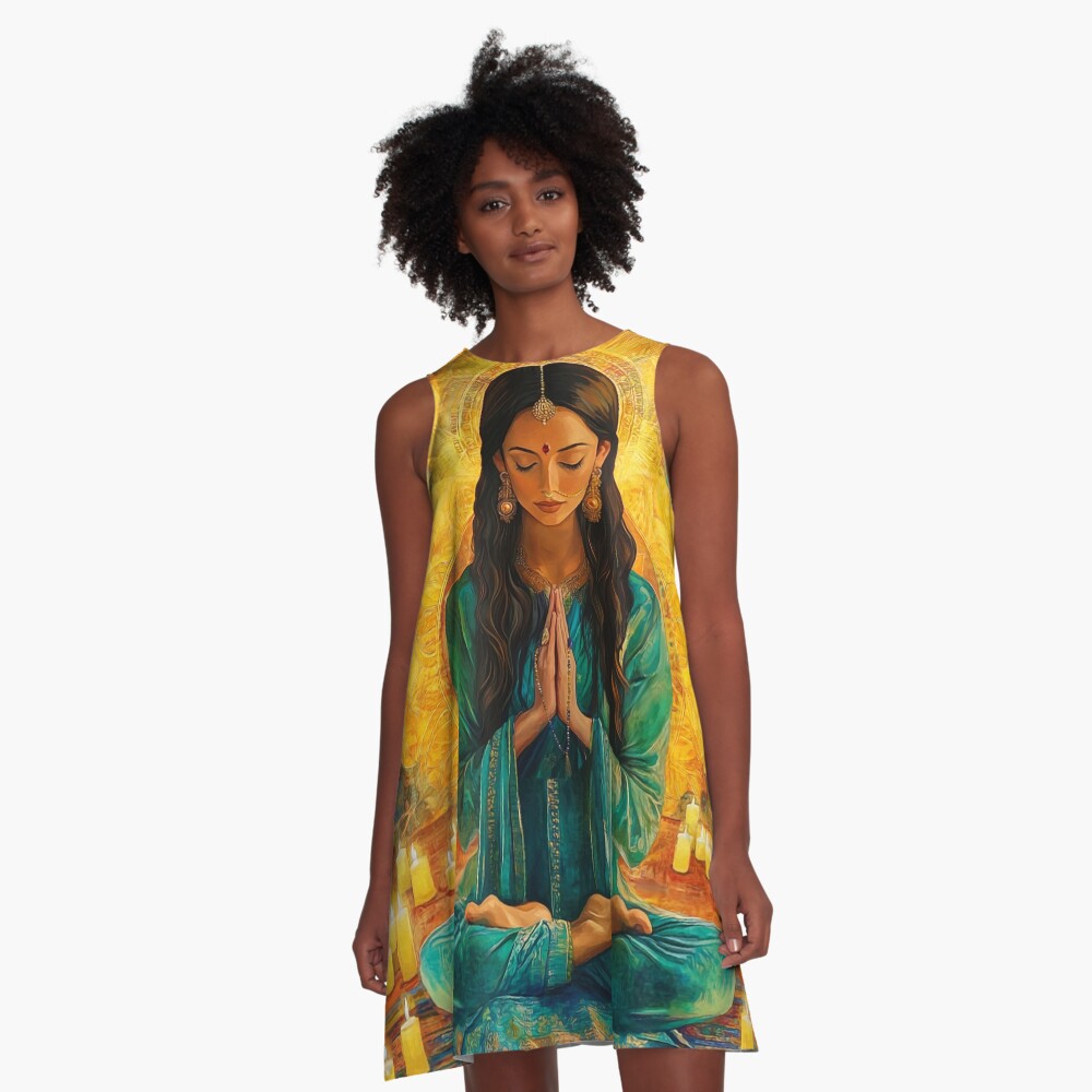 Item preview, A-Line Dress designed and sold by phatpuppyart.