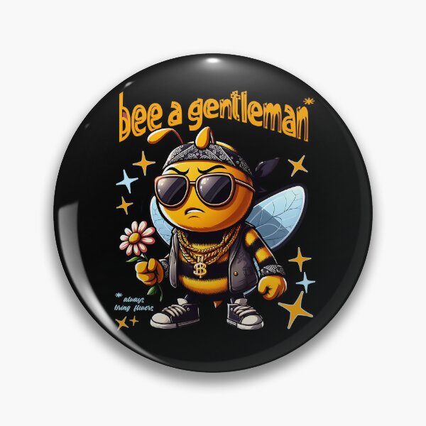 Artikelvorschau, BEE A GENTLEMAN BRINGT IMMER BLUMEN MIT entworfen und verkauft von justyna-s28.