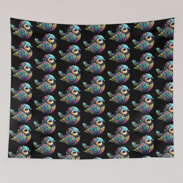 Item preview, Floral Bird Harmony designed and sold by Nostalgia Busters.