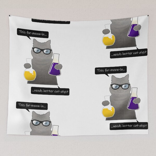 Item preview, Chemist Cat designed and sold by Hidden-Network.