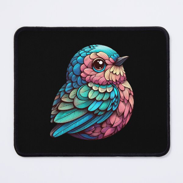 Item preview, Vibrant Feathered Serenity designed and sold by Nostalgia Busters.