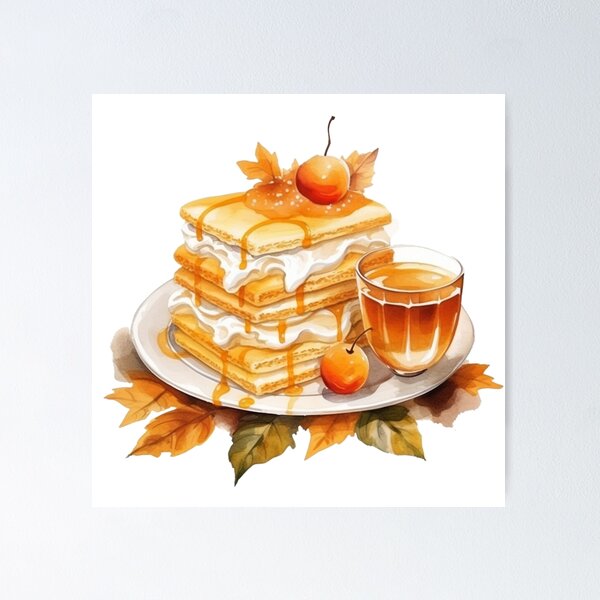 Artikelvorschau, Gemütliches Herbstdessert entworfen und verkauft von GiraffeCreative.