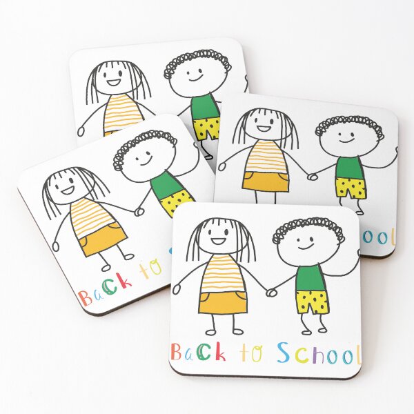 Item preview, Cute Back to School T-shirt with Friends designed and sold by SARJOU.