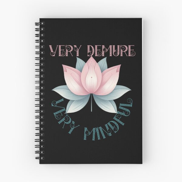 Item preview, Very Demure Very Mindful Lotus Flower designed and sold by ArtDesignMC.