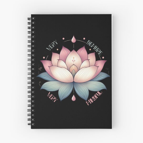 Item preview, Very Demure Very Mindful Lotus Flower designed and sold by ArtDesignMC.