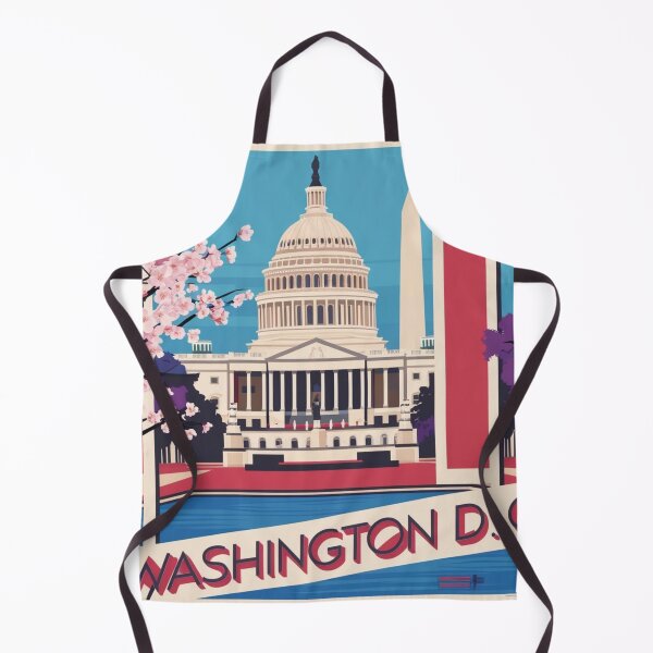Item preview, Washington D.C. Capitol Cherry Blossoms Patriotic Traveler designed and sold by ChicTeeLab.