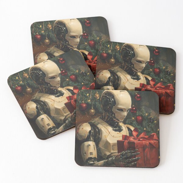 Item preview, Renaissance Robot in Holiday Cheer designed and sold by Venon28.