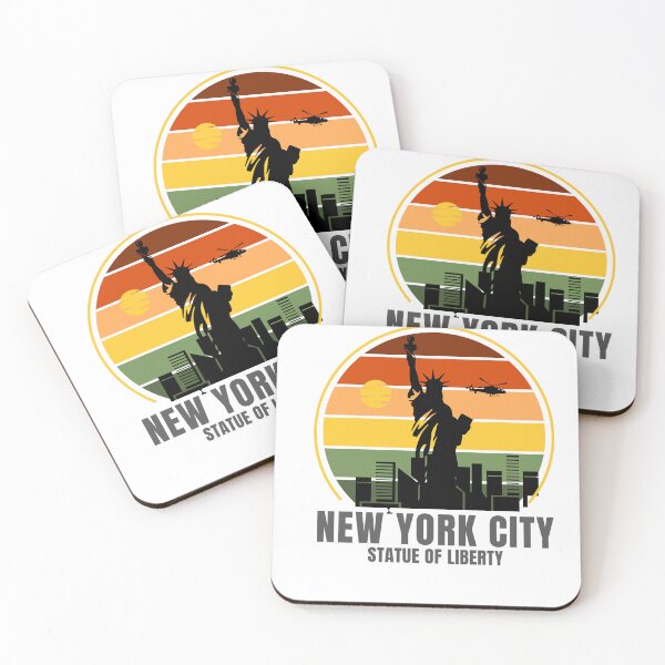 Item preview, Statute of Liberty with New York City Skyline designed and sold by PMBlack1990.