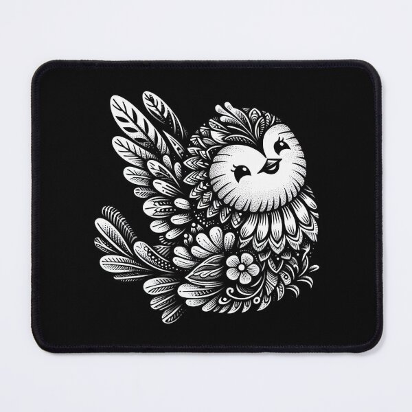 Item preview, Floral Songbird Art designed and sold by Nostalgia Busters.