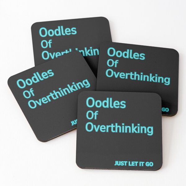 Item preview, Oodles of Overthinking: A Gentle Reminder to Let Go, Mental Wellness designed and sold by AlphaBetulia.