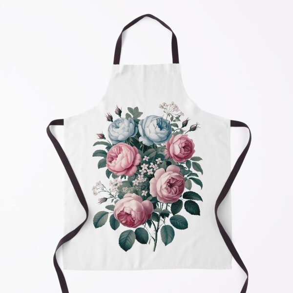 Item preview, Pink and Blue Cabbage Rose Vintage Beauty designed and sold by SloganExpress.