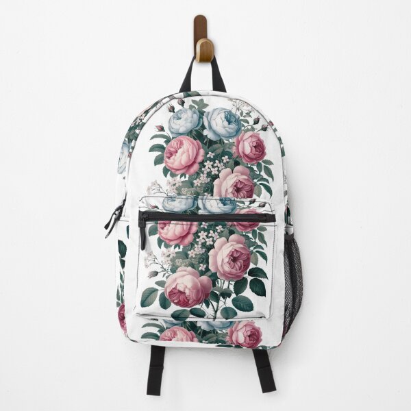 Item preview, Pink and Blue Cabbage Rose Vintage Beauty designed and sold by SloganExpress.