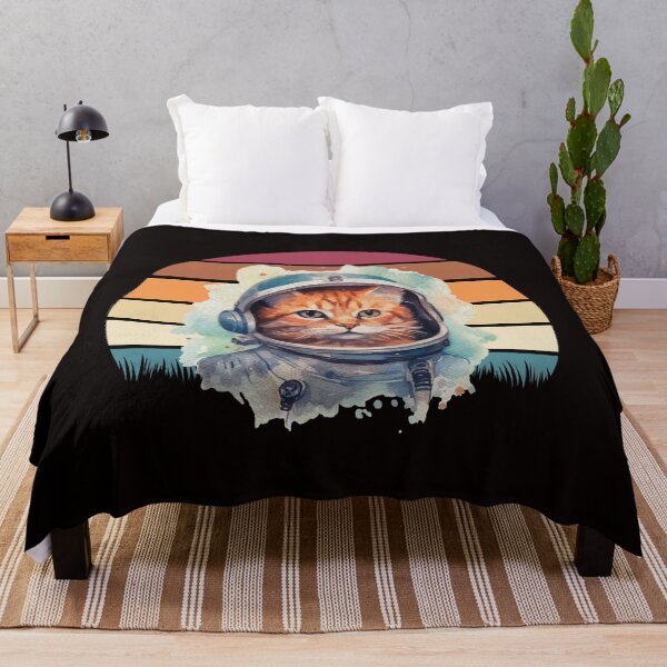Item preview, astronaut cat designed and sold by Luka Emad.