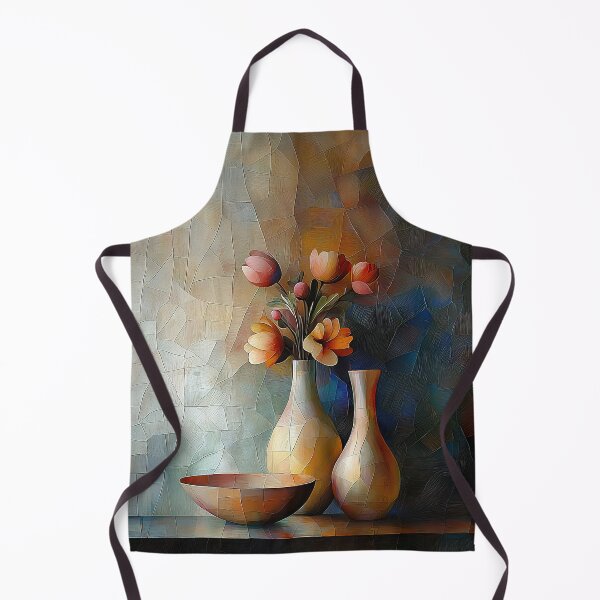 Item preview, Cubist Harmony in Glass and Flowers designed and sold by Venon28.