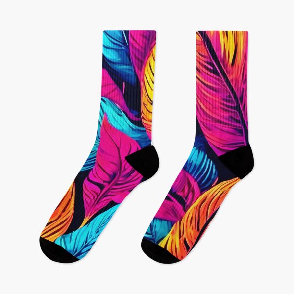 Item preview, Neon Leaf Symphony designed and sold by Health And Fitness Posts e-Store.