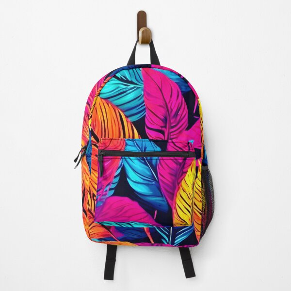 Item preview, Neon Leaf Symphony designed and sold by Health And Fitness Posts e-Store.