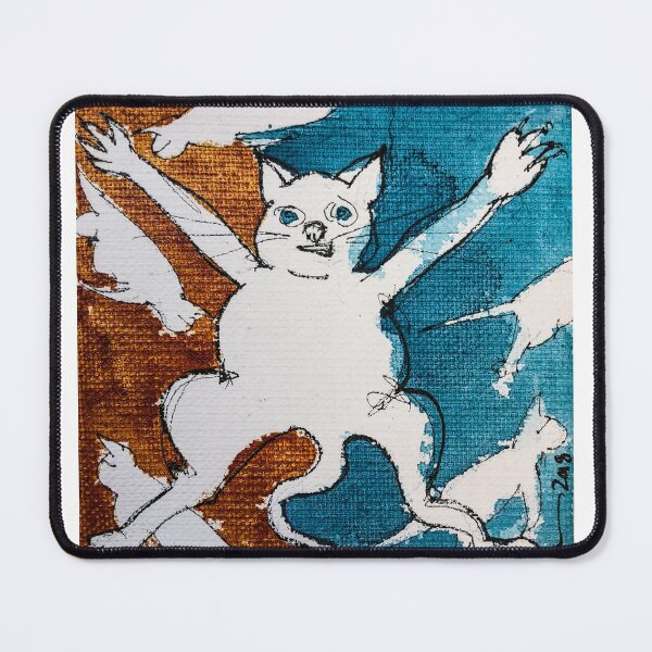 Item preview, Bedlam: Zoomie Cats! designed and sold by dkatiepowellart.