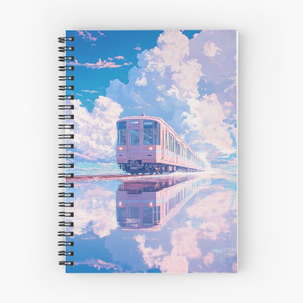 Item preview, Anime Train Journey Through the Clouds designed and sold by Torii Studio.