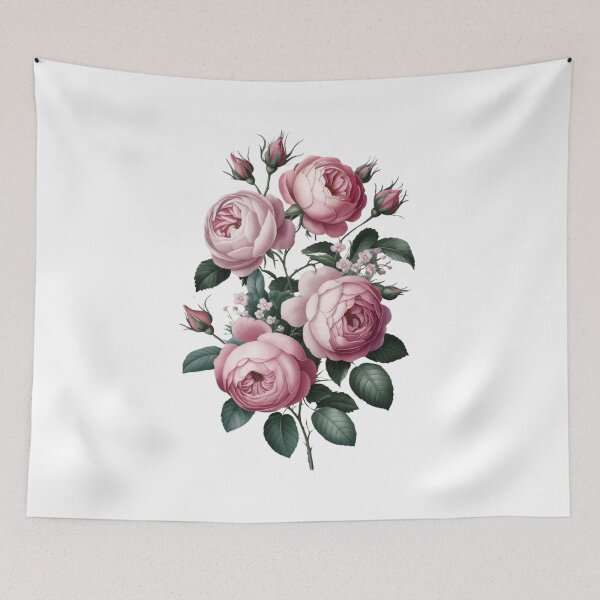 Item preview, Pink Cabbage Rose Vintage Beauty designed and sold by SloganExpress.