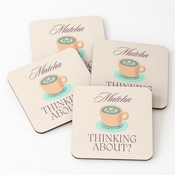 Item preview, Matcha thinking about? designed and sold by BookInhaler.