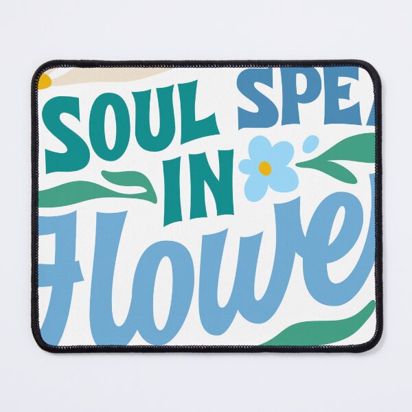 Item preview, My soul speaks in flowers designed and sold by LettersCraft.