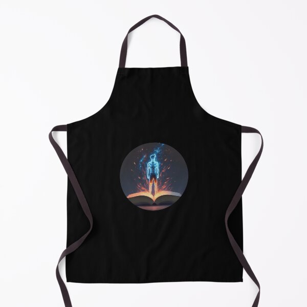 Item preview, Neon Man Emerging from Book, Book Boyfriend designed and sold by xelalex5.