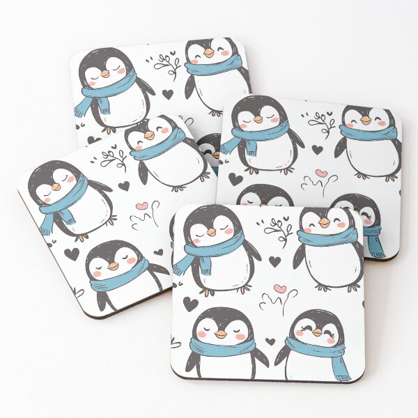 Item preview, Cute Penquin Pattern designed and sold by MaryFiore.