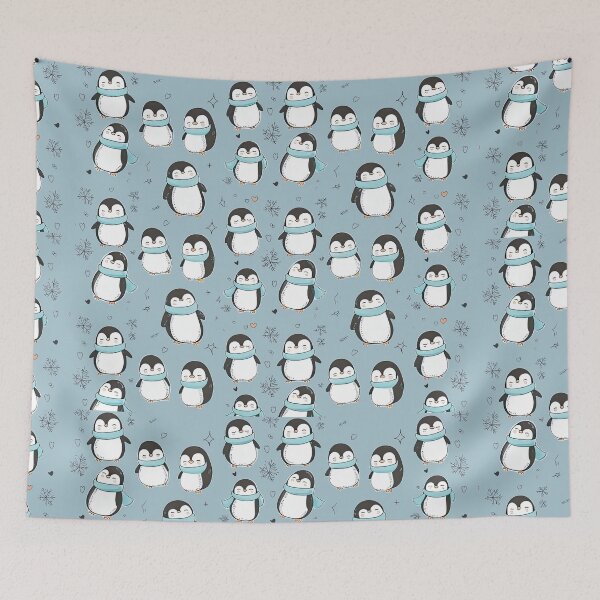 Item preview, Cute Penquin Pattern designed and sold by MaryFiore.
