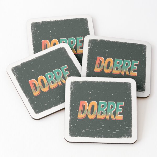 Item preview, “Dobre” Brothers Retro Vintage Text Design with Distressed Texture designed and sold by Retro Travel Design.