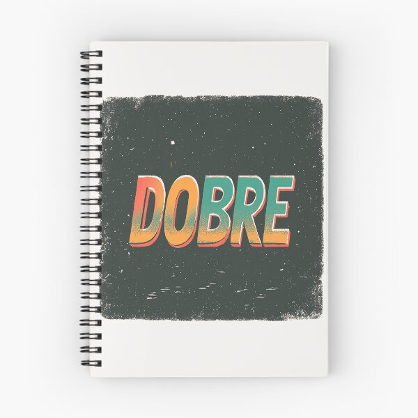 Item preview, “Dobre” Brothers Retro Vintage Text Design with Distressed Texture designed and sold by Retro Travel Design.