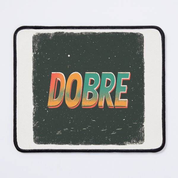 Item preview, “Dobre” Brothers Retro Vintage Text Design with Distressed Texture designed and sold by Retro Travel Design.