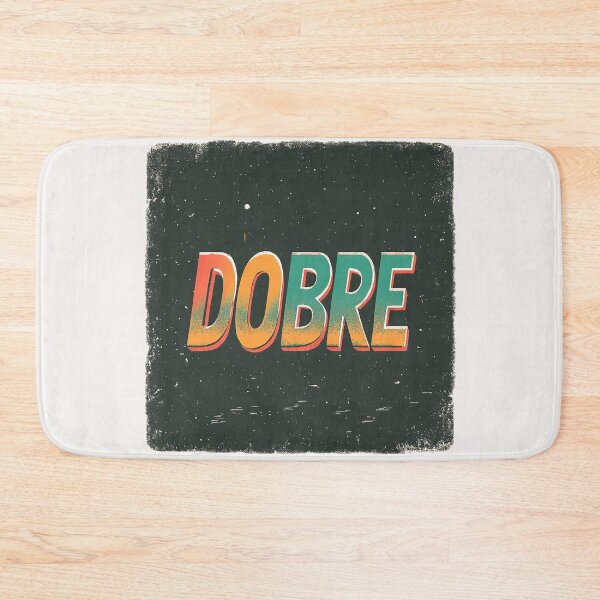 Item preview, “Dobre” Brothers Retro Vintage Text Design with Distressed Texture designed and sold by Retro Travel Design.
