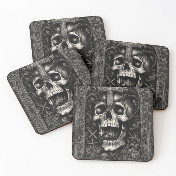 Item preview, Heavy Metal Black Metal Art designed and sold by TheDarkWardrobe.